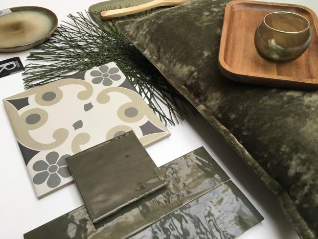 LA MADELEINE JENETTE & ATELIER 10X10 & ATELIER 6.2X25 EMERAUDE GLOSSY