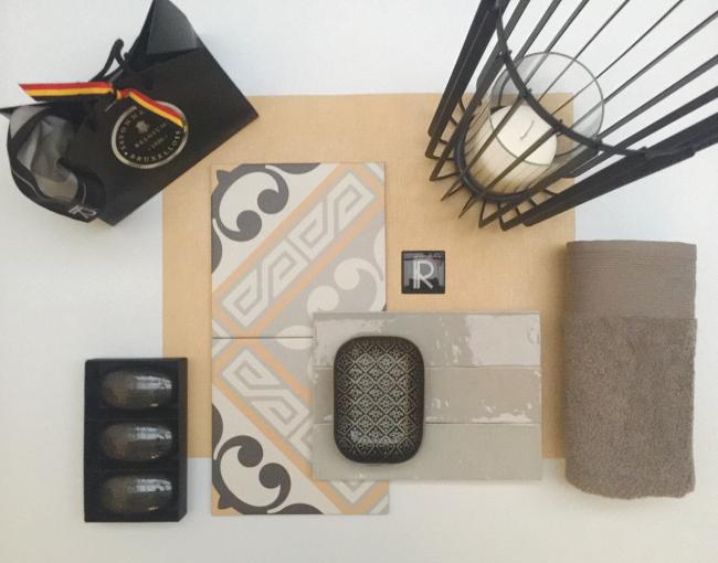 LA MADELEINE JULIETTE MARRON & ATELIER GRIS 6.2X25 GLOSSY